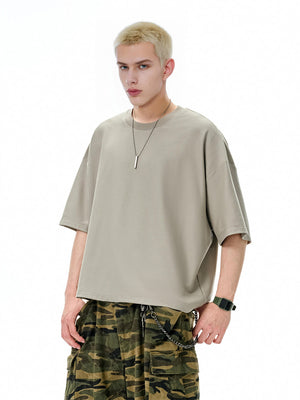 Liber SS Men's Solid T-Shirt