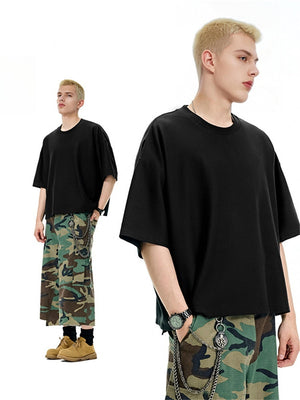 Liber SS Men's Solid T-Shirt