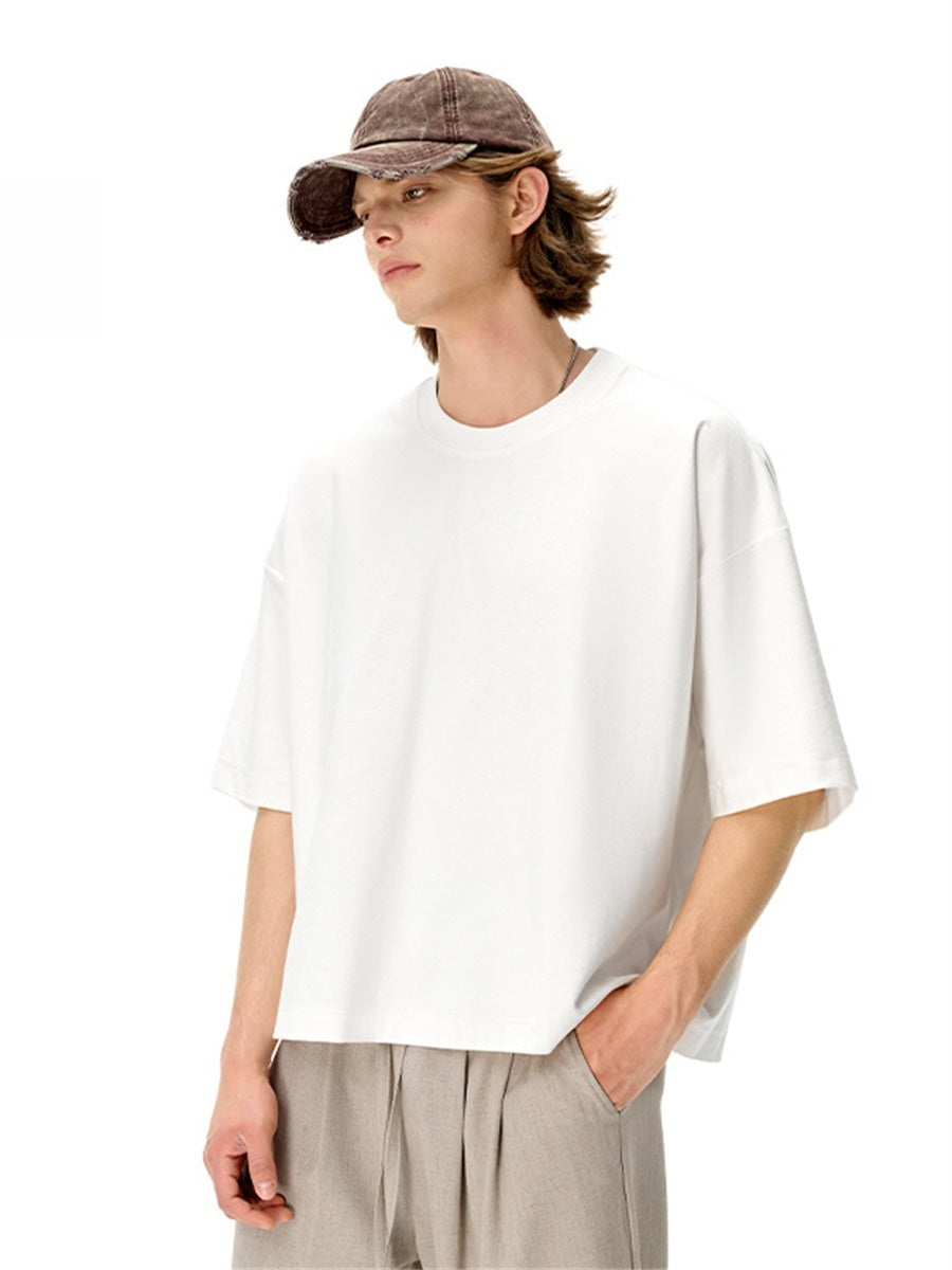 Liber SS Men's Solid T-Shirt