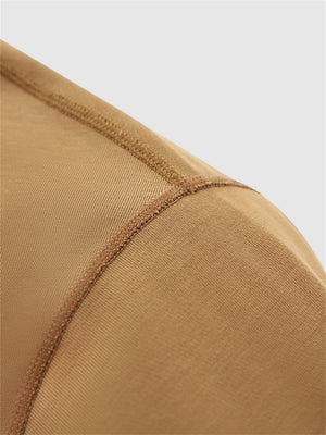 Liber SS Men's Color-blocked Fabric-blocked Contrast T-shirt