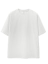 Liber SS Men's Solid Color Topstitched Fabric T-Shirt