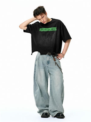 Liber Summer Men's Solid Color T-shirts