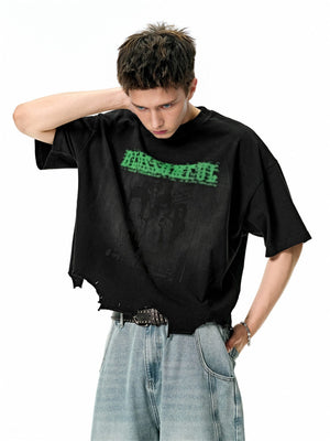 Liber Summer Men's Solid Color T-shirts