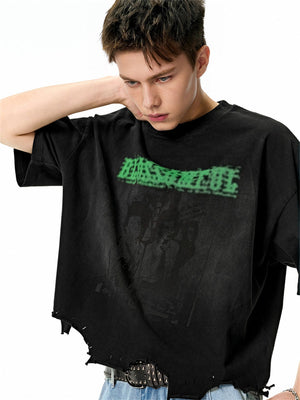 Liber Summer Men's Solid Color T-shirts