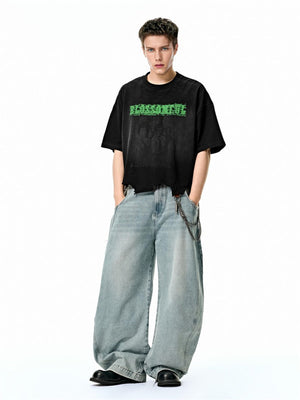 Liber Summer Men's Solid Color T-shirts