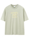 Liber Summer Men's Printed Letter T-shirts