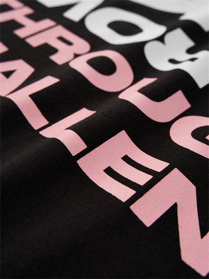Liber Summer Men's Printed Letter T-shirts
