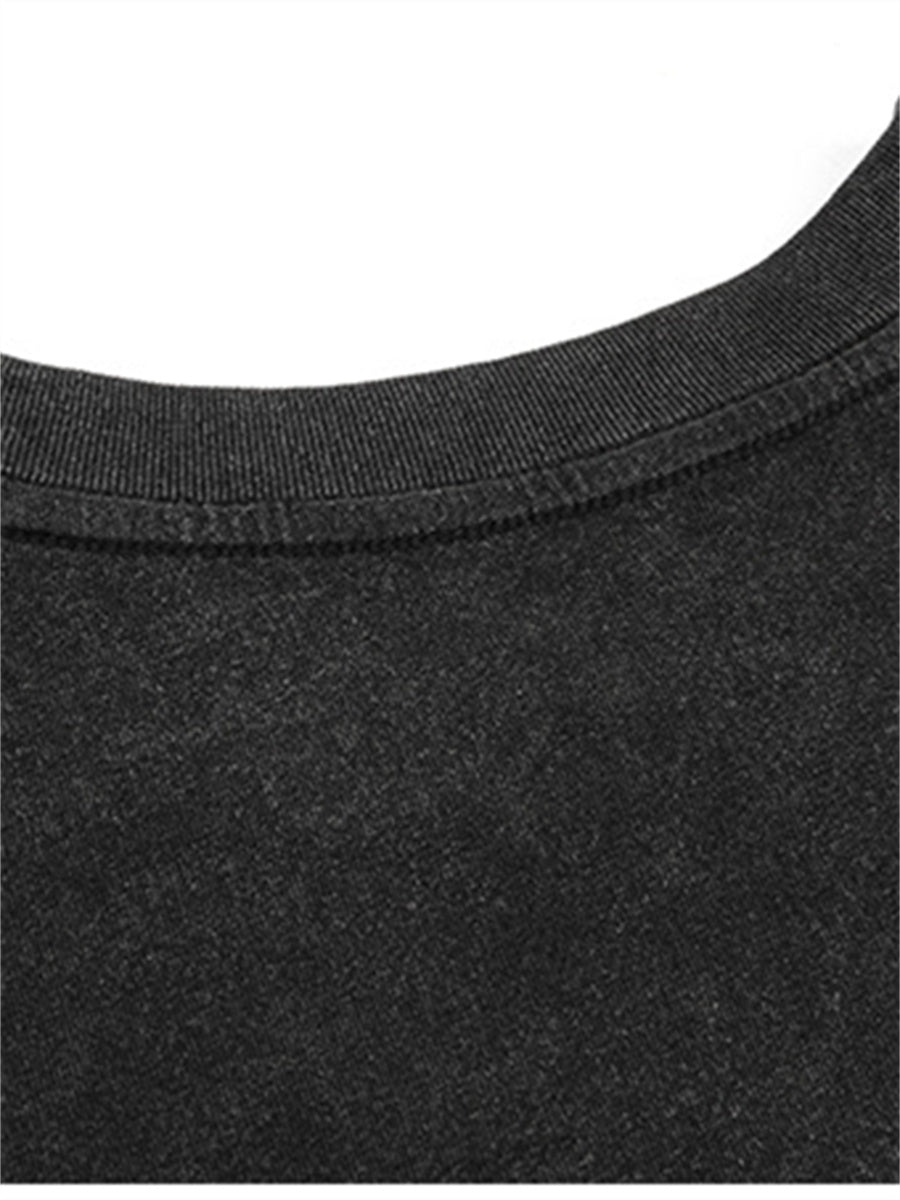 Liber Summer Men's Printed Pattern T-shirts