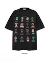 Liber Summer Men's Printed Cartoon T-shirts