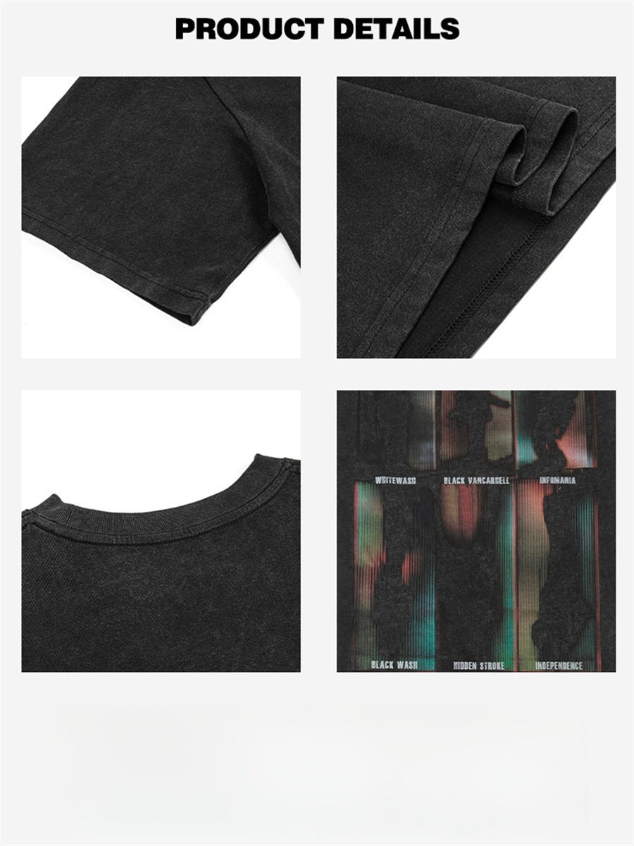 Liber Summer Men's Printed Figure T-shirts