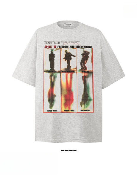 Liber Summer Men's Printed Figure T-shirts