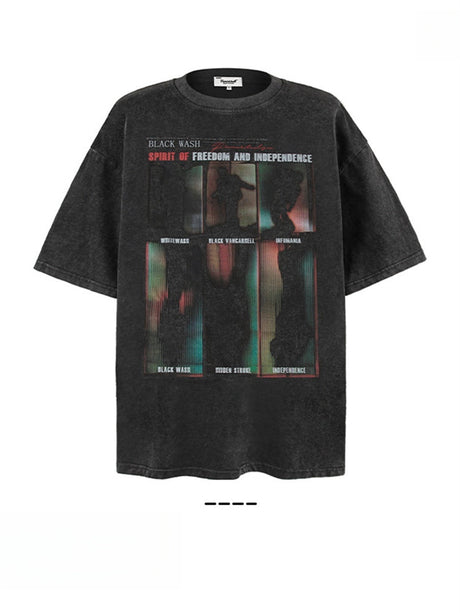 Liber Summer Men's Printed Figure T-shirts