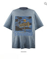 Liber Summer Men's Printed Graffiti T-shirts