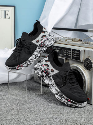 Liber Four Seasons Print Unisex Casual Sneakers