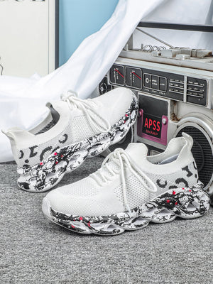 Liber Four Seasons Print Unisex Casual Sneakers