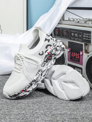 Liber Four Seasons Print Unisex Casual Sneakers