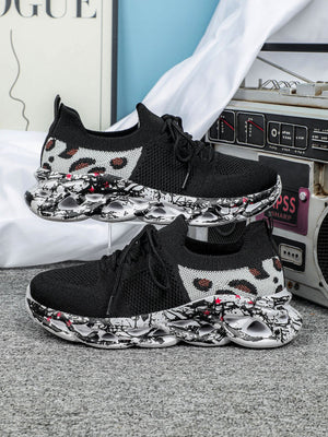 Liber Four Seasons Print Unisex Casual Sneakers