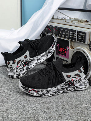 Liber Four Seasons Print Unisex Casual Sneakers
