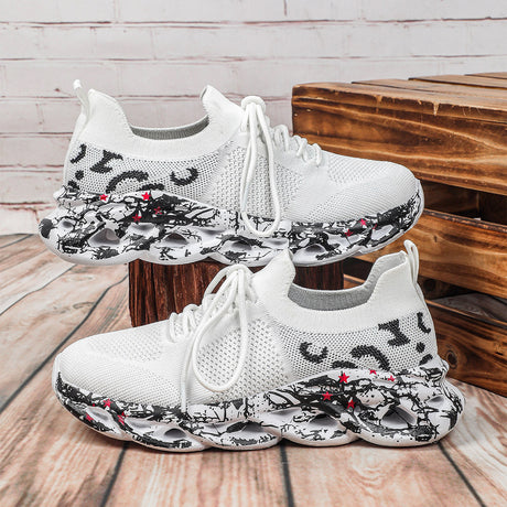 Liber Four Seasons Print Unisex Casual Sneakers