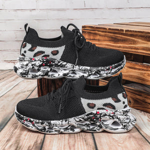 Liber Four Seasons Print Unisex Casual Sneakers