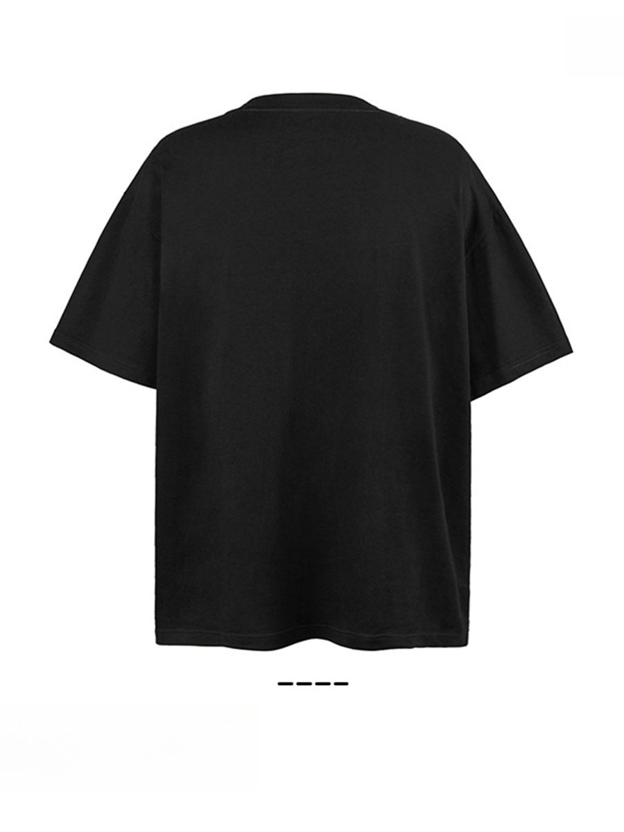 Liber Summer Men's Printed Pattern T-shirts
