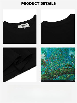 Liber Summer Men's Printed Pattern T-shirts