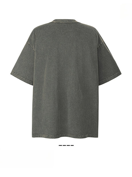 Liber Summer Men's Printed Letter T-shirts