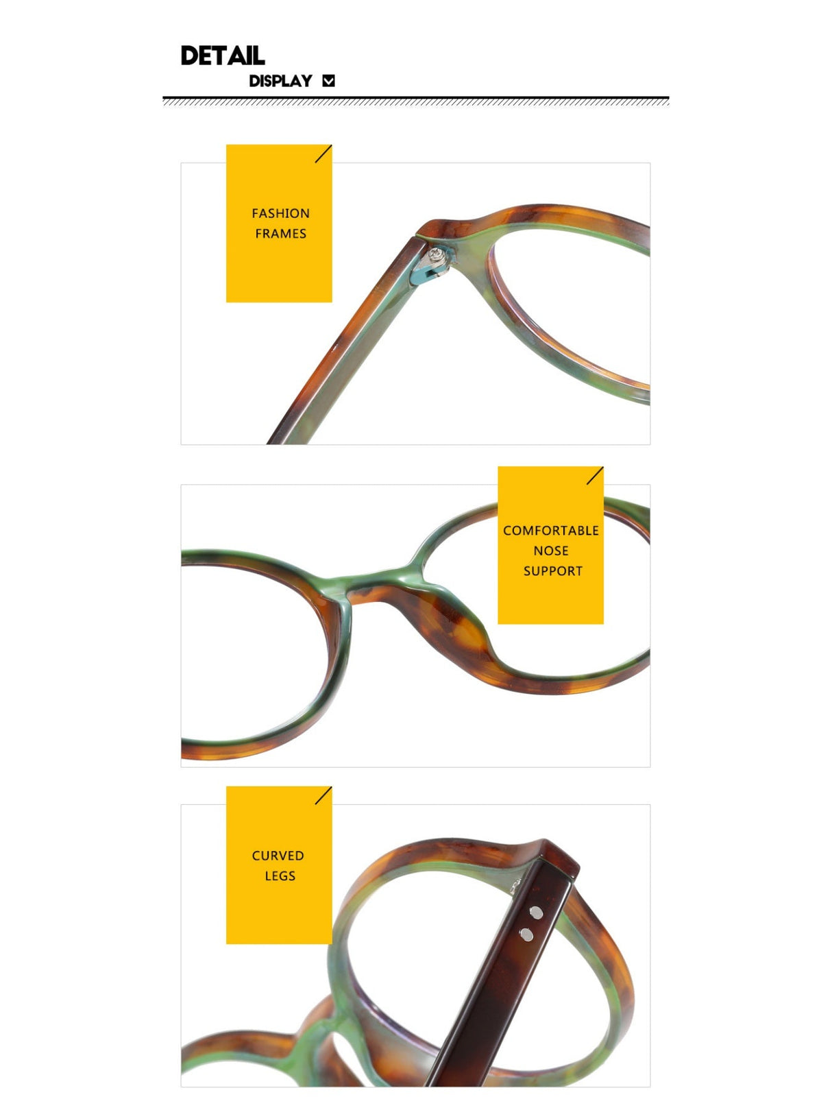 Liber ACC Oval Glasses&Eyewear