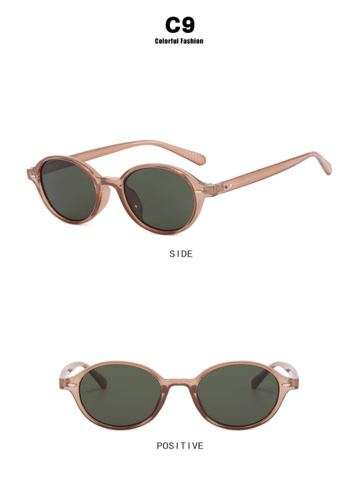 Liber ACC Oval Glasses&Eyewear