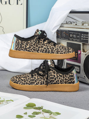 Liber Four Seasons Leopard Print Unisex Casual Sports Shoes