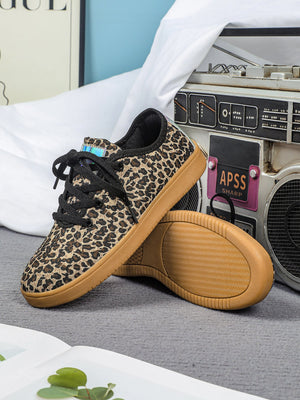 Liber Four Seasons Leopard Print Unisex Casual Sports Shoes