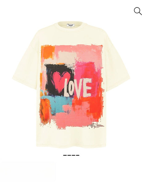 Liber Summer Men's Printed Graffiti T-shirts