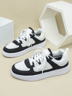 Liber Four seasons women's shoes color matching ladies sneakers