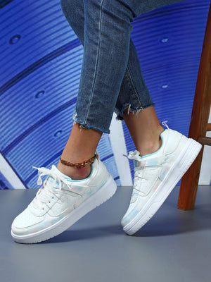 Liber Four seasons women's shoes color matching ladies sneakers