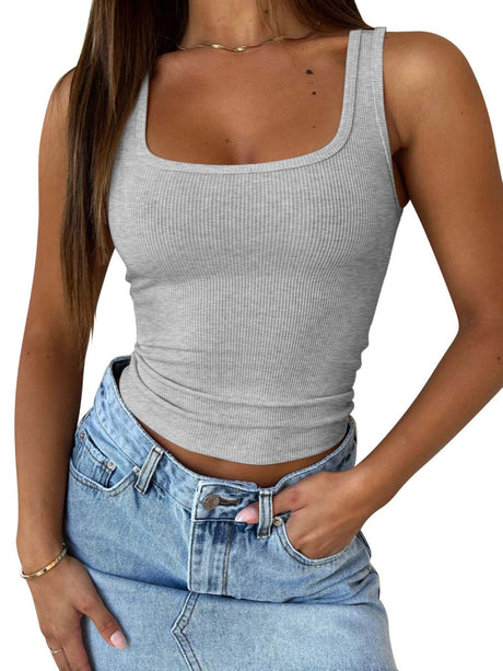 Liber Summer Women's Thread Tank tops&Camis