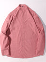 Liber Summer Men's Stand collar Solid Color Shirts