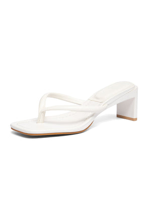 Liber Summer herringbone women's high heel sandals