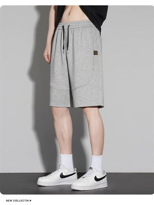 Liber Summer Men's Pocket decoration Letter Basic Shorts