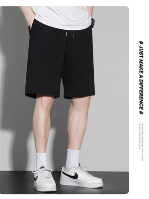 Liber Summer Men's Pocket decoration Letter Basic Shorts