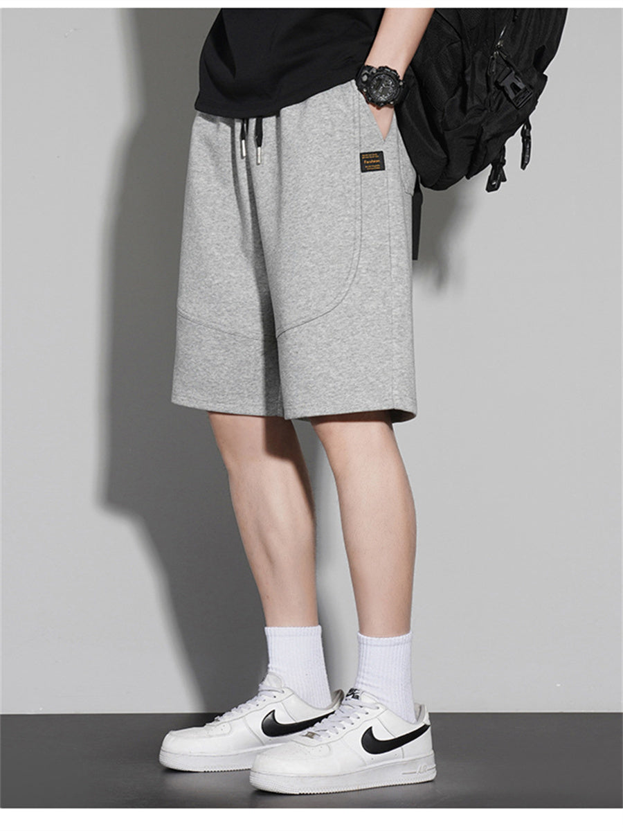 Liber Summer Men's Pocket decoration Letter Basic Shorts