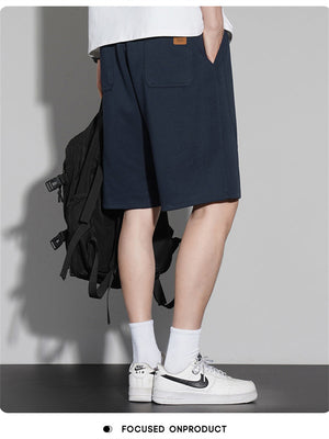 Liber Summer Men's Pocket decoration Letter Basic Shorts