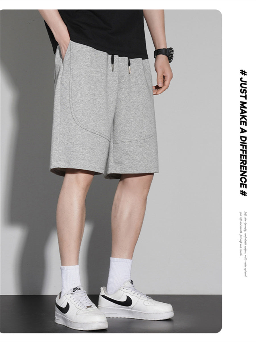 Liber Summer Men's Pocket decoration Letter Basic Shorts