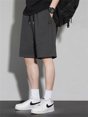 Liber Summer Men's Pocket decoration Letter Basic Shorts