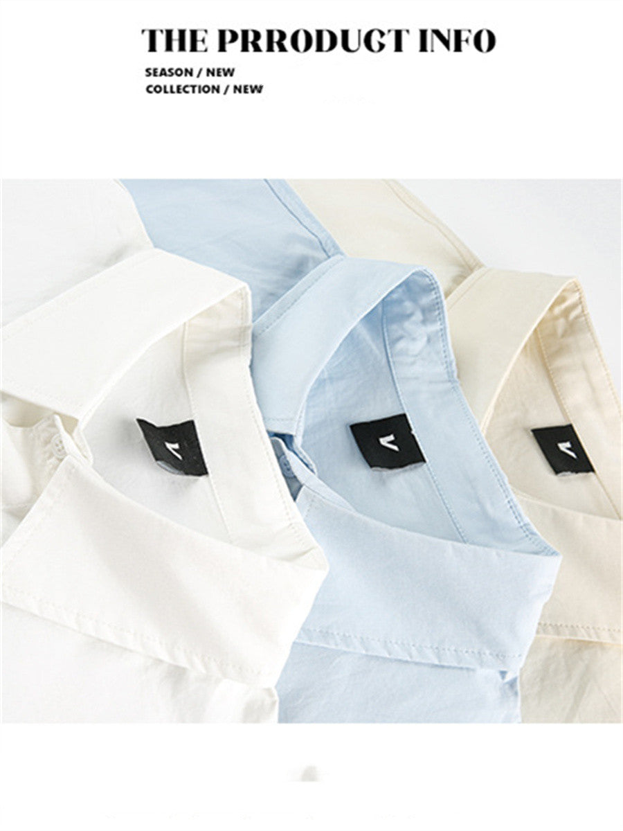 Liber SS Men's Animal Embroidered Cover-up Shirt