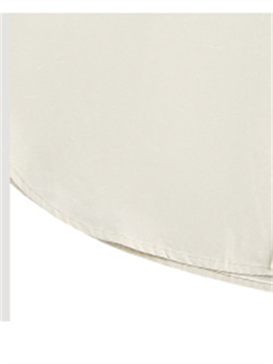 Liber SS Men's Animal Embroidered Cover-up Shirt
