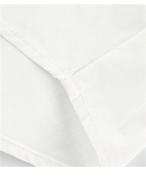 Liber SS Men's Lettering Embroidered Smock Shirt
