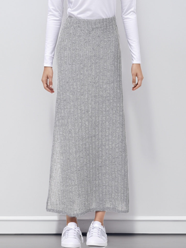 Liber Autumn Women's Solid Color Urban landscape Skirts
