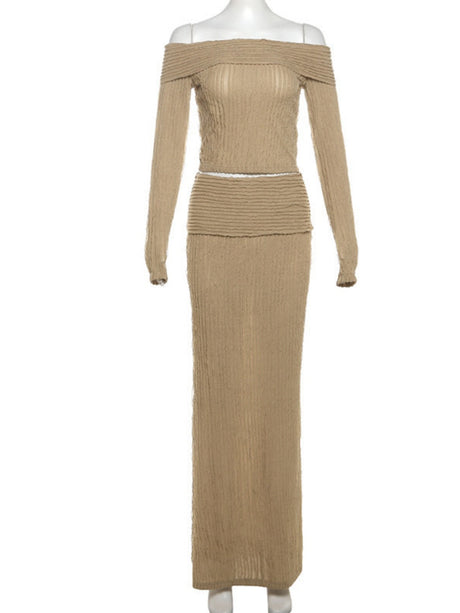 Liber Summer Women's Navel Solid Color 2-piece Sets