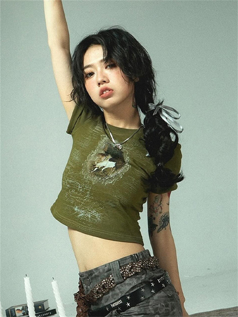Liber Summer Women's Printed T-Shirt