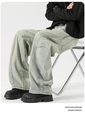 Liber SS Men's Scimitar Pants Paneled Trousers
